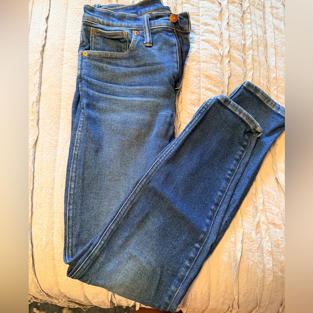 Madewell Women's high rise Skinny Jeans in Blue